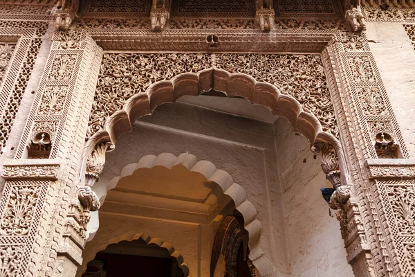 Exterior Forte Mehrangarh Jodhpur Rajasthan Índia Ásia — Fotografia de Stock
