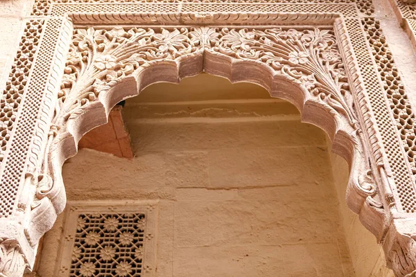 Buiten Het Mehrangarh Fort Jodhpur Rajasthan India Azië — Stockfoto