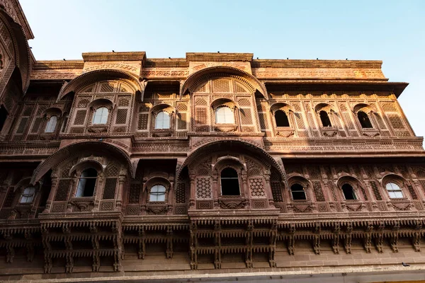 Exterior Del Fuerte Mehrangarh Jodhpur Rajastán India Asia — Foto de Stock
