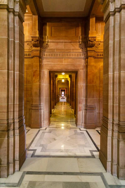 Interior Palácio Umaid Bhavan Jodhpur Rajasthan Índia Ásia — Fotografia de Stock