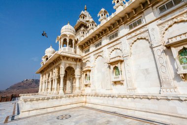 Jaswant Thada 'nın dış cephesi Jodhpur, Rajasthan, Hindistan