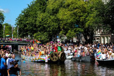 Eşcinsel Yürüyüşü: Amsterdam, Hollanda, Avrupa