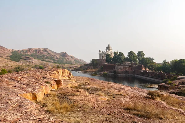 View Jaswant Thada City Wall Jodhpur Rajasthan India Asia — Stock Photo, Image