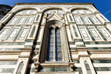 Floransa, Toskana, İtalya ve Avrupa 'daki Santa Maria del Fiore Katedrali' nin dışında.