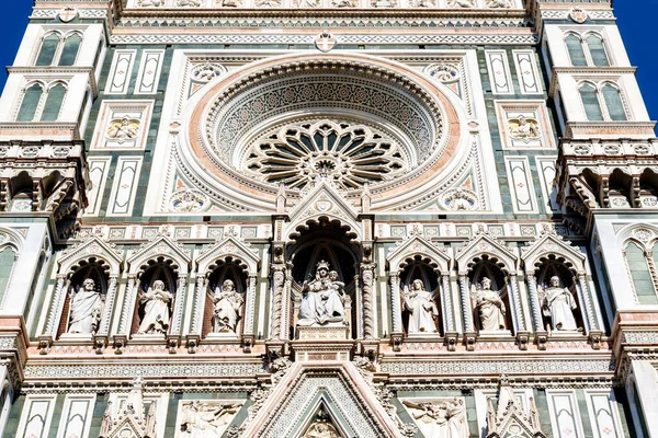 Buiten Kathedraal Van Santa Maria Del Fiore Florence Toscane Italië — Stockfoto