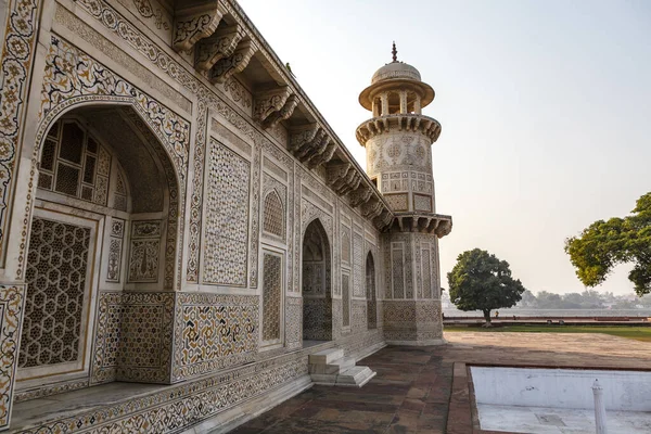 Exterior Itimad Daulah Mausoleum Agra Uttar Pradesh India Asia — Stock Photo, Image