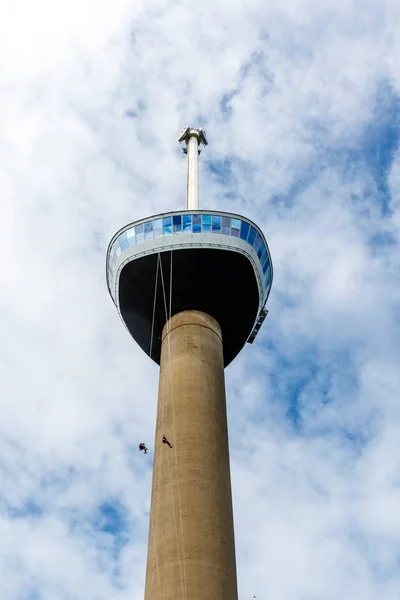 Wnętrze Wieży Euromaast Rotterdamie Holandia Europa — Zdjęcie stockowe