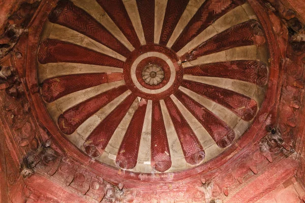 Interior Dome Agra Fort Agra Uttar Pradesh India Asia —  Fotos de Stock