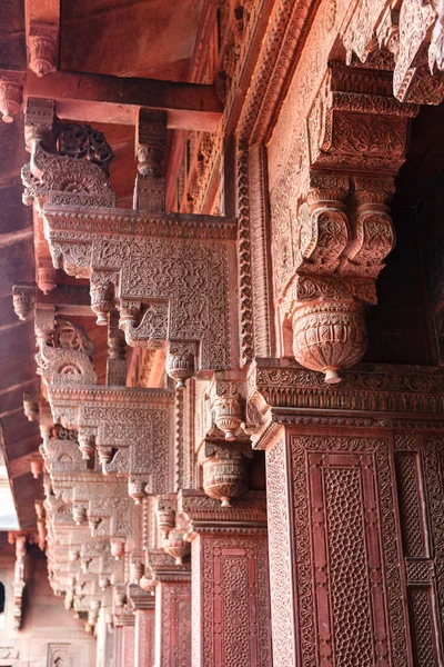 Exterior Agra Fort Agra Uttar Pradesh India Asia — Stock Photo, Image