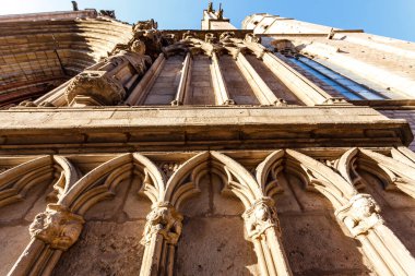Santa Maria del Mar Cephesi, El Borne, Barselona, Katalonya, İspanya