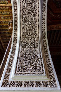 Marakeş 'teki Bahia Sarayı, Fas, Kuzey Afrika