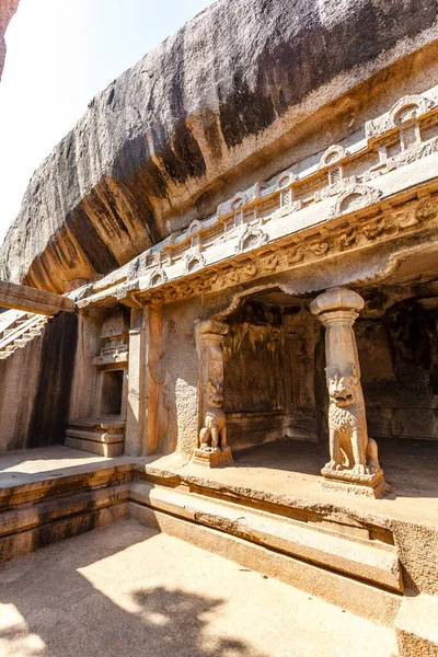 Varaha Cave Temple Rock Cut Cave Temple Located Mamallapuram Coromandel — Stock Photo, Image
