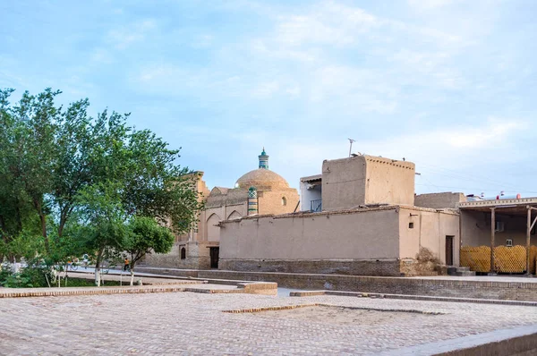 View Mosque Madrassa Old Historical Town Khiva Uzbekistan Central Asia — Stock Photo, Image