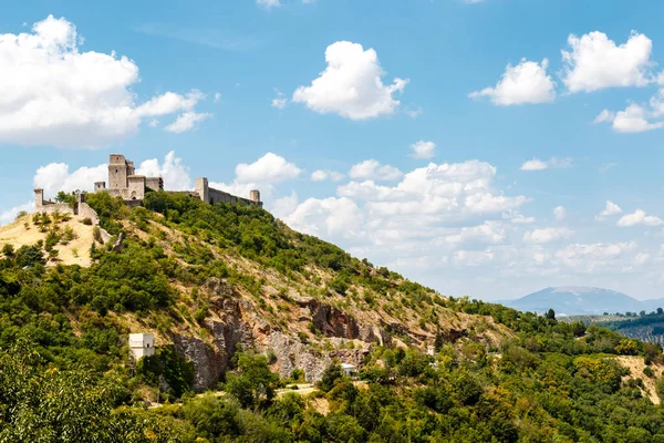 View Fortress Rocca Maggiore Castle Which Dominated More Eight Hundred — Stockfoto