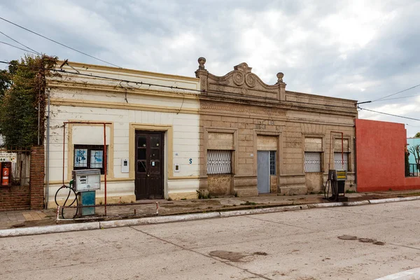 Vintage Gas Station Center Villa Dominguez Entrerios Argentina South America — Stockfoto