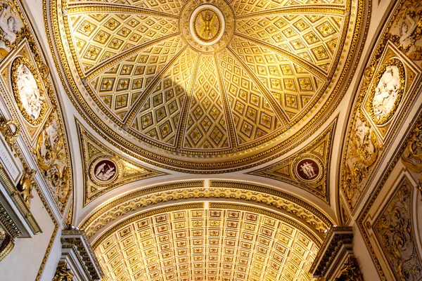 Rich Decorated Interior Uffizi Gallery Florence Italy Europe — Stockfoto
