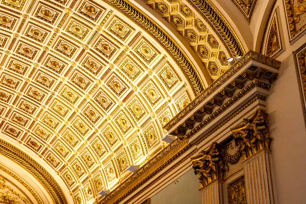 Rich Decorated Interior Uffizi Gallery Florence Italy Europe — Stockfoto