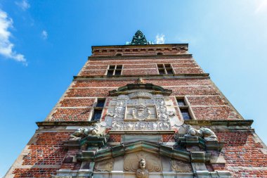 Frederiksborg Slot castle in Hillerod, Zealand, Denmark, Europe