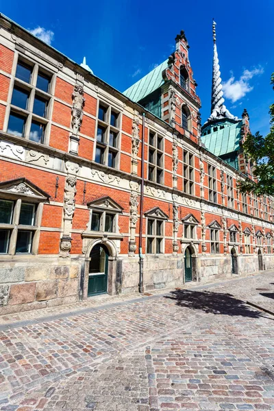 Exterior Borsen Also Known Borsbygningen 17Th Century Stock Exchange Center — Fotografia de Stock