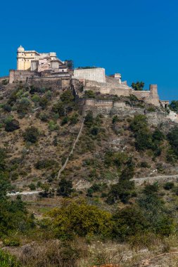 Exterior of Kumbhalgarh Fort, Rajasthan, India, Asia