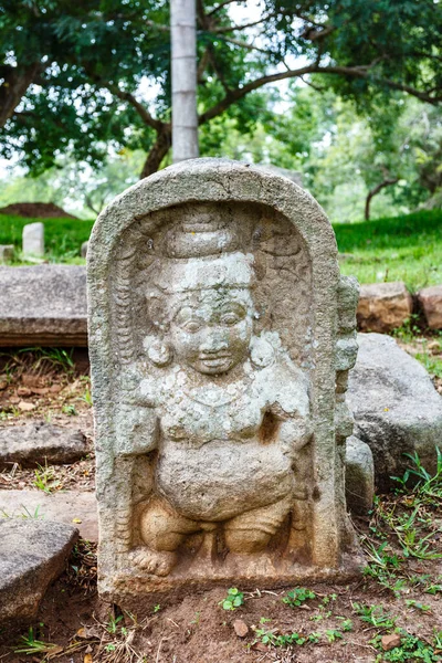 斯里兰卡Anuradhapura Ratna Prasada宫 亚洲石监护人 — 图库照片