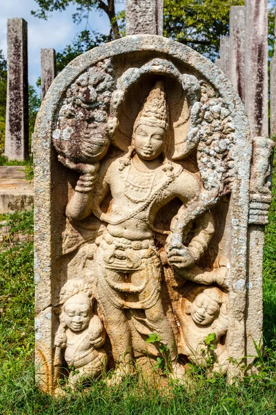 Steinwächter Palast Von Ratna Prasada Anuradhapura Sri Lanka Asien — Stockfoto