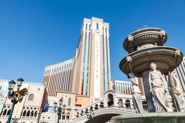 Venetian Hotel Casino Strip Las Vegas Nevada Usa — Stock Photo, Image