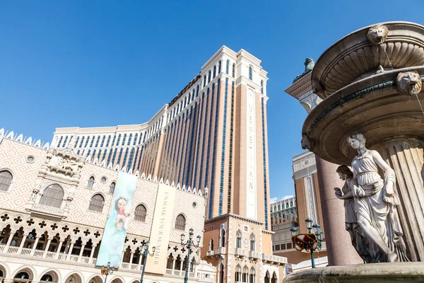 Venetian Hotel Casino Strip Las Vegas Nevada Usa — Stock Photo, Image