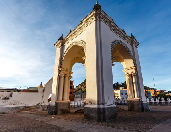 Exterior Basílica Nuestra Señora Copacabana Bolovia Sudamérica —  Fotos de Stock