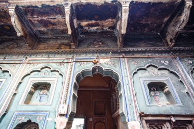 Mandawa 'da, Rajasthan' da, Hindistan 'da, Asya' da...