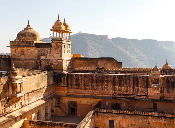 Gård Amber Fort Jaipur Rajasthan Indien Asien — Stockfoto