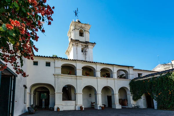 Utanför Den Gamla Cabildo Spansk Kolonialbyggnad Salta Argentina Sydamerika — Stockfoto