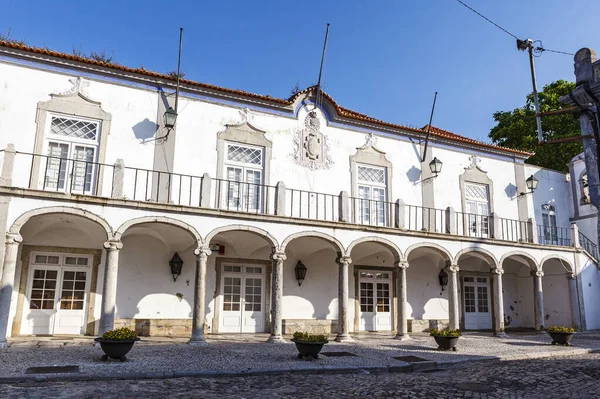 Utanför Stadshuset Pacos Concelho Palmela Portugal Europa — Stockfoto