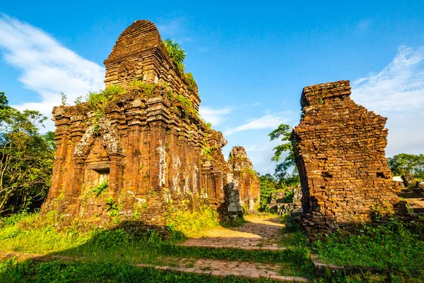 Antiguo Templo Hindú Ruinas Hijo Antiguo Patrimonio Humanidad Hoi Vietnam —  Fotos de Stock