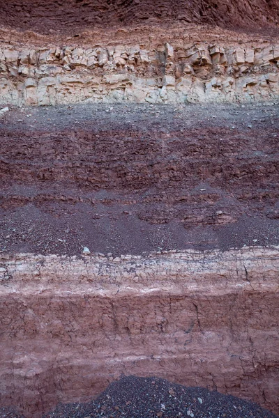 阿根廷萨尔塔Quebrada Cafayate的岩层 — 图库照片