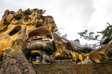 Bayan Dang Viet Nga 'nın Hang Nga Deli Evi Dalat, Vietnam, Asya' da.