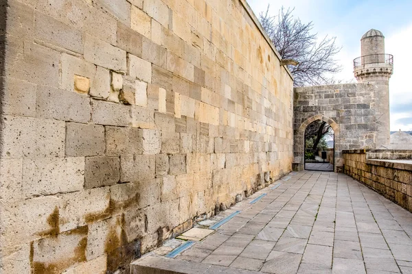 Extérieur Palais Shirvanshah Dans Vieille Ville Bakou Azerbeijan — Photo