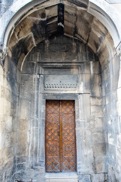 Alte Tür Eines Hauses Der Altstadt Von Baku Aserbeidschan Unesco — Stockfoto