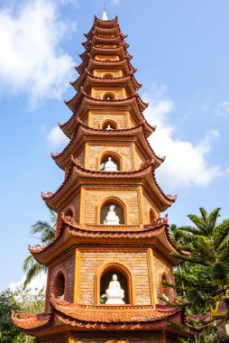 Hanoi, Vietnam, Asya 'daki Tran Quoc Pagoda' nın dışı.