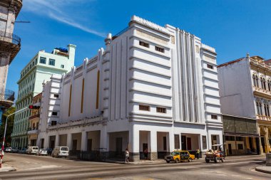 Eski Havana, Küba, Karayipler 'de Beyaz Sanatlar Dekorasyonu