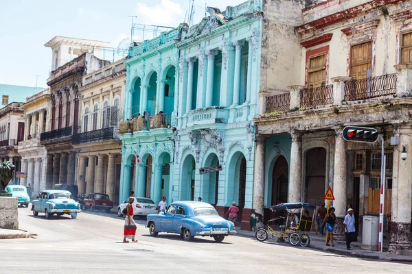 Vida Cotidiana Las Calles Habana Cuba Caribe —  Fotos de Stock