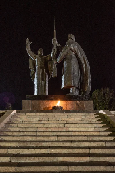 Gedenkteken Voor Slachtoffers Van Grote Patriottische Oorlog Tomsk — Stockfoto