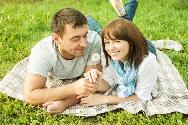 Romantic picnic — Stock Photo, Image