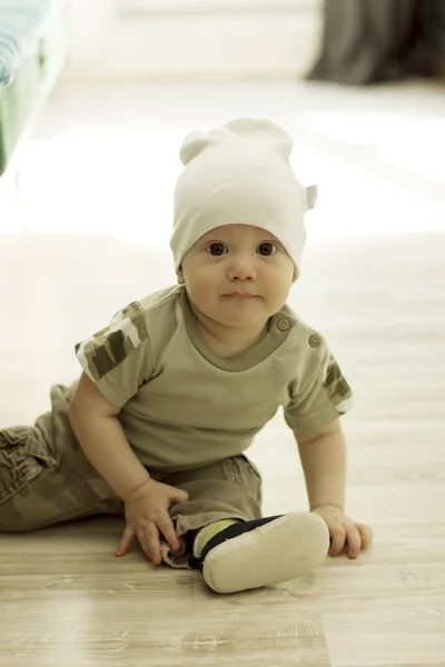 Cute fashion baby boy — Stock Photo, Image