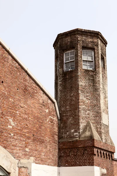 Guardtower bij stad gevangenis gate — Stockfoto