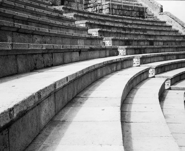 Teatro Romano em Cesária — Fotografia de Stock