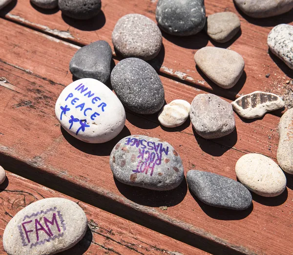 Inner Peace And Other Rocks — Stock Photo, Image