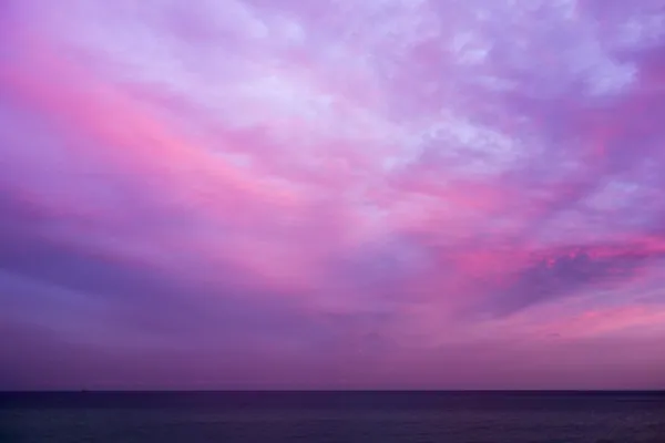 Magenta Sunset Over Atlantic — Stock Photo, Image