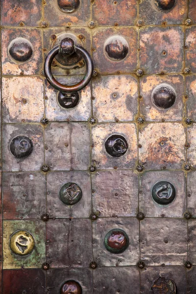 Copper Door On Temple Mount — Stock Photo, Image