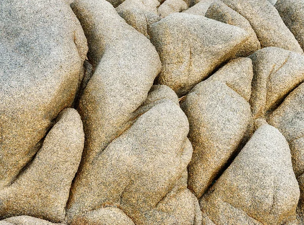 Piedras Granito Playa Han Sido Tallados Formas Únicas Por Viento — Foto de Stock